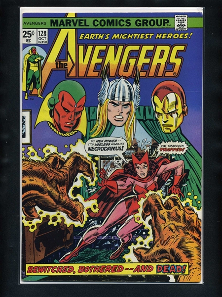 Avengers #128 VG 1974 Marvel Comic Book